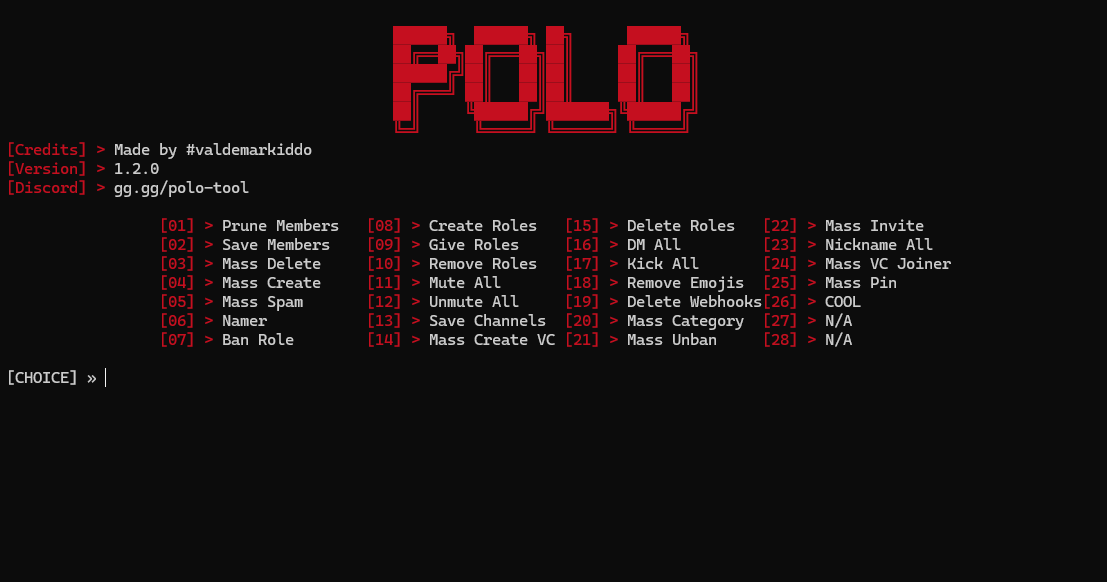 Polo Nuker Screenshot